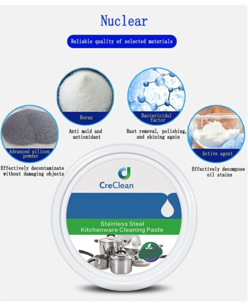 Stainless Steel Kitchenware Cleaning Paste