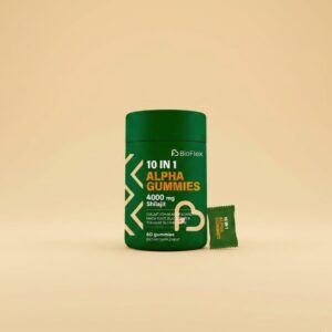 BioFlex-China-Manufacturer-Factory-Directly-Wholesale-Fast-Shipping-4000mg-Pure-Himalayan-Gold-Shilajit-Gummies-with-Ashwagandha-2.jpeg 10 IN 1 ALPHA GUMMIES