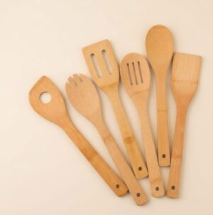 Cross-border-Selling-Bamboo-Spatula-Non-stick-Spatula-Soup-Spoon-Salad-Spoon-Bamboo-Spoon-Spatula-Manufacturers-Supply-In-Stock.jpeg Eco-Friendly Non-Stick Bamboo Spatula Set
